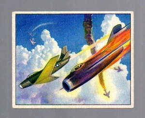 Red Menace Card # - Bowman 1951 - Gray Back - Picture 1 of 2