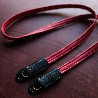 Correa para cámara / Correa para cuello de algodón encerado - Arte di mano - Foto 1 de 4