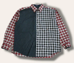 RAR! TOMMY HILFIGER HERREN XL KARIERT TARTAN FUN SHIRT ROT GRÜN MARINE BLAU - Bild 1 von 9