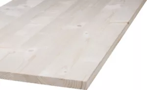 Massivholzplatte Fichte Oberfläche geschliffen 100 x 30 cm 18 mm - Bild 1 von 2