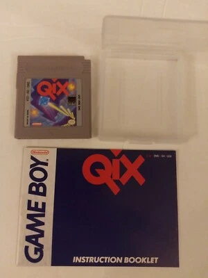 Game Boy Game Cartridge Qix by Nintendo NO BOX Excellent Condition LN - Image 1 of 4