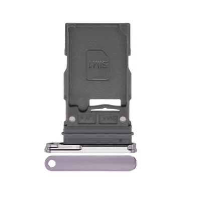 Bandeja de tarjeta SIM única compatible para Samsung Galaxy S23 5G / S23 Plus 5G lavanda Foto 1 de 4