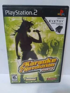 Karaoke Revolution Party Videogioco Sony PlayStation 2 PS2 Completo  - Foto 1 di 12