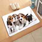 Britain Beagle Wycieraczka dla psa 3D Dekoracja Nadruk Pet Dywan Miękka flanelowa Antypoślizgowa drzwiczka