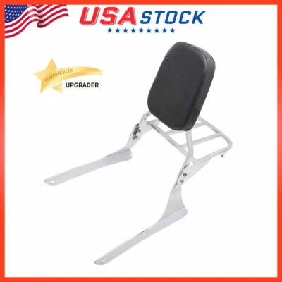 Respaldo barra Sissy + portaequipajes para Suzuki Intruder 1500 VL1500 Boulevard C90 Foto 1 de 4