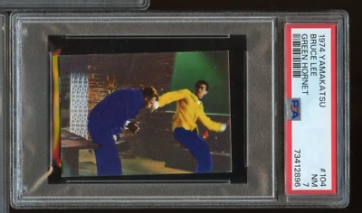 1974 Yamakatsu #104 Bruce Lee "Green Hornet" PSA 7 - Image 1 of 2