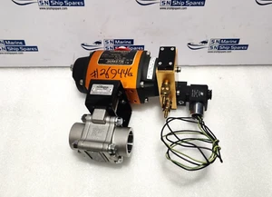 Worcester Flowserve 10F39X24D R7 Pneumatic Actuator 1 E46666YVSW V36 R21 / MK703 - Picture 1 of 10