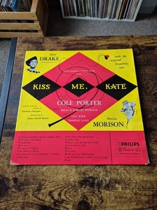 Cole Porter - Kiss Me Kate - Alfred Drake & Patricia Morison - Mono - UK - 1957 - Picture 1 of 9