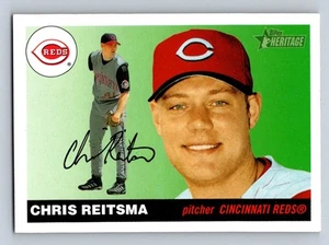 2004 Topps Heritage #377 Chris Reitsma Cincinnati Reds - NM/MT - Picture 1 of 2