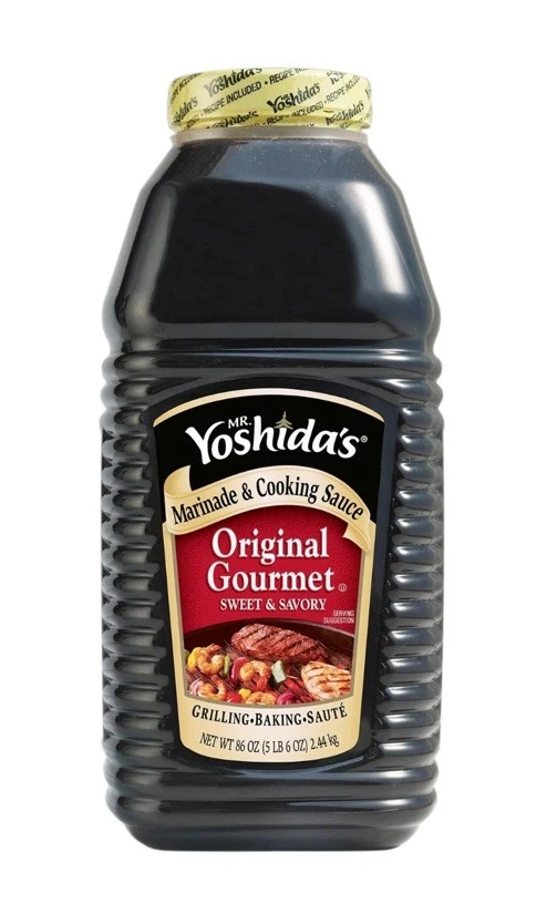 Yoshidas Barbacoa Japonesa Gourmet - Salsa de Cocina de Marinado Dulce, Botella 86 OZ Foto 1 de 4