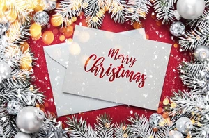 Frohe Weihnachten Folie XMAS Wimpel Banner Neujahr Luftballons Party Deko UK - Bild 1 von 13