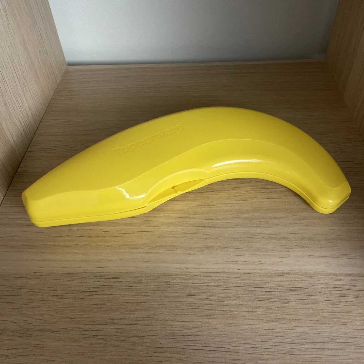 DALAETUS 3er Set Bananenbox – Platzsparende Aufbewahrung, Gelb, Spülmaschinenfest, Mit Aufhänger