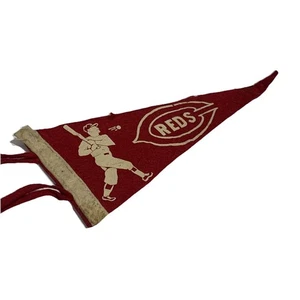 RAR Vintage 30’s Cincinnati Reds Mini Wimpel BATTER UP! MLB Baseball - Bild 1 von 5