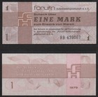 [31564] - DDR: 1 Mark, Berlin, Scheck der forum Außenhandelsgesellschaft mbH, 19