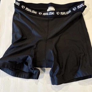 Pantalones Cortos de Ciclismo Pearl Izumi Usados en Excelente Condición para Mujer Talla XL Negros - Imagen 1 de 9