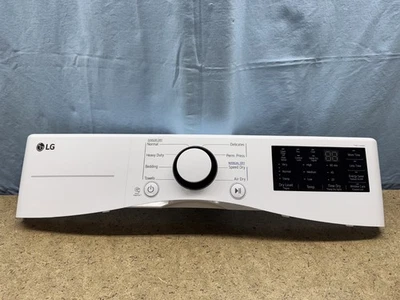 Panel de control de secadora LG con placa AGL76992518 Foto 1 de 4