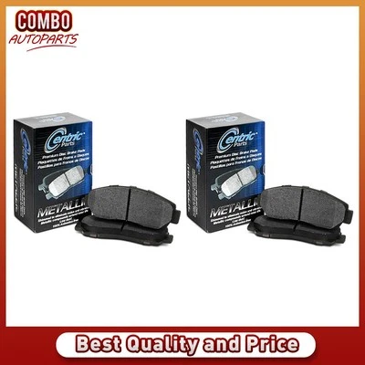 Juego de pastillas de freno de disco delanteras traseras para Mitsubishi Fuso FE120 2005-2005 Foto 1 de 4