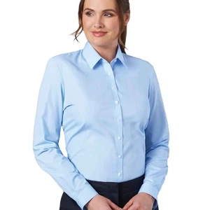 Brook Taverner Damen/Ladies Selene Popeline Langarm/N/A N/A PC7595 - Bild 1 von 5