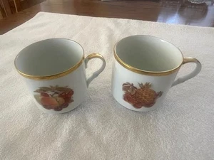 2 Stück Bayern Schumann Arzberg Germany Kaffeebecher Goldrand SCHÖN! - Bild 1 von 6