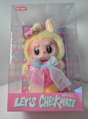 100% Authentic POP MART Original LABUBU - Let's Checkmate Vinyl Plush Pendant - Image 1 of 4