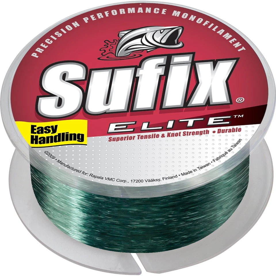 Línea de pesca de prueba Sufix Elite 20 lb (330 yardas) - verde baja visibilidad Foto 1 de 1