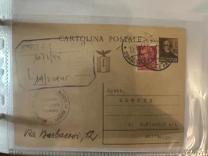 storia postale regno rsi luogotenenza - Imagen 1 de 1