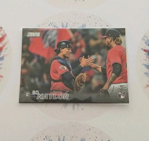 2023 Topps Stadium Club - #157 Bo Naylor RC - Cleveland Guardians - Picture 1 of 2