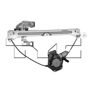 Power Window Regulator with Motor for 01-05 Chrysler PT Cruiser Wagon Front Left - Bild 1 von 3