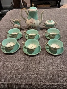 Vintage Royal Bayreuth of Germany 15-piece Tea Set - Bild 1 von 5