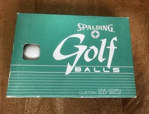Vintage NEU Spalding Golfbälle 1 Dutzend in Originalverpackung - USA - Bild 1 von 3
