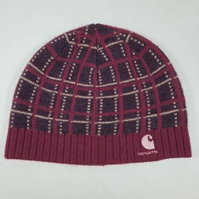 Carhartt - Gorro de invierno - Talla única - Borgoña y púrpura Foto 1 de 4