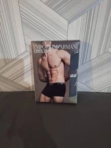 Emporio Armani Men's Underwear 3-Pack Trunk - Picture 1 of 6