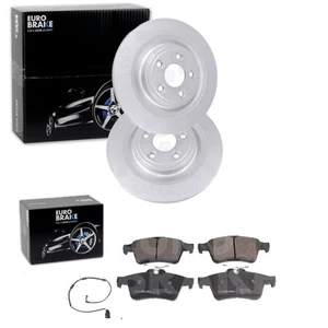 EuroBrake BREMSSCHEIBEN 326mm + BELÄGE HINTEN passend für JAGUAR XF X250 XJ X351 - Bild 1 von 9