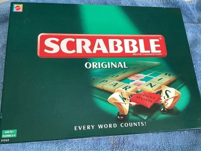 Mattel Scrabble Board Game  Classic Family Game - Image 1 of 4