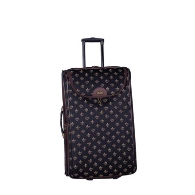 American Flyer Fleur De Lis 4-Piece Luggage Set Black Luggage Set 4 Pc - Image 1 of 4