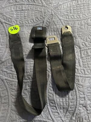 1件黑色标准通用汽车圈安全带66-72雪佛兰Olds Pontiac GTO Nova Chevelle — 第 1/4 张图片