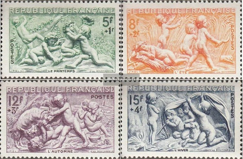 France 877-880 (complète edition) neuf avec gomme originale 1949 saisons - Photo 1/1