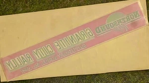 GRANIT CITY RALLY 1987 NORTHSOUND Sticker ORIGINAL with backings 4th April 1987 - Picture 1 of 2