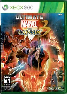 Ultimate Marvel vs Capcom 3 Xbox 360 CIB Cd Rom Has NO Scratches - Image 1 of 3