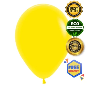Sempertex Mode gelbe Latexballons Helium Party Dekor 12 Zoll 10er Pack - Bild 1 von 2
