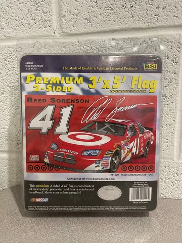 Nascar Reed Sorenson #41 Target 3 X 5 Flag Cover