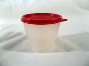 Tupperware Condimate Caddy Ersatzschüssel mit rotem Verschluss - Bild 1 von 12