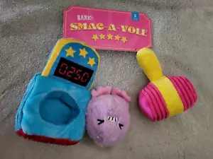Bark Box-Carnival Barker "Smac-a-Vole" 3 Spielzeuge-Plüschtier für kleine Hunde-Neu mit Etikett - Bild 1 von 1