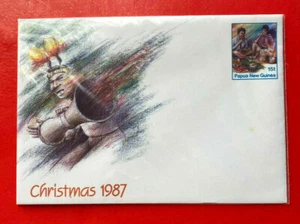 Cubierta de Papúa Nueva Guinea 1987 100% como nueva Navidad - Imagen 1 de 2