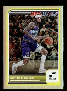 2023-24 NBA HOOPS SILVER /199 JORDAN CLARKSON JAZZ - Picture 1 of 1