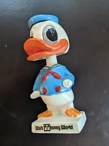 1960's WALT DISNEY WORLD Donald Duck 7" Bobble Head Nodder Vintage No Damage EX - Picture 1 of 9