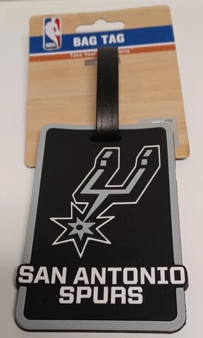 San Antonio Spurs Luggage Bag Tag NBA, Aminco, NBA-LS-030-20 Cover