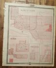 NICE ANTIQUE MAP - PLAN OF SIOUX CITY/LEMARS IOWA - Andreas Atlas Co. 1875