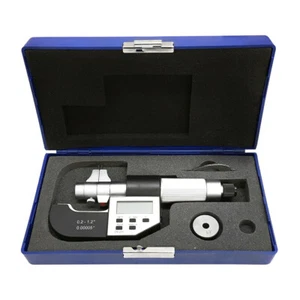 0.2-1.2'' Electronic Inside Micrometer 0.00005'' Resolution Ratchet Stop Carbide - Picture 1 of 4
