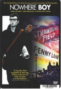 NOWHERE BOY - Tarjeta Blockbuster Shelf - Aaron Johnson - AUTÉNTICA - Imagen 1 de 1